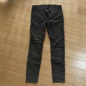 Urban outfitters brown corduroy midrise jeans
